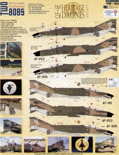 QF4E Heritage drones Part 2: Holloman tb48-161