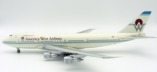 B747-200 (America West Airlines) N533AW With Stand LIMITED 100 MODELS IF747HP001