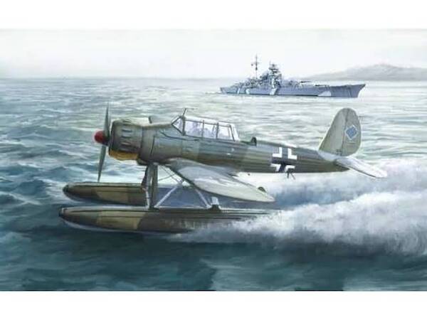 Arado Ar196A-3 with beaching trolley 342784