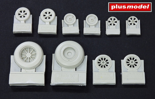 Martin PBM5A Mariner wheels (Minicraft) AL7055