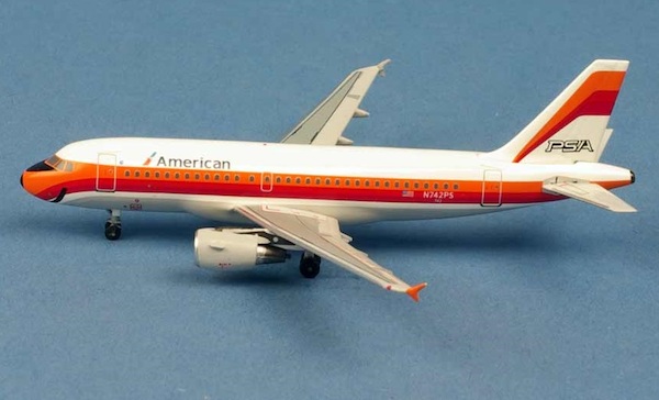 Airbus A319 American Airlines / PSA N742PS BBX41603