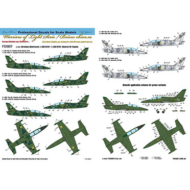 Ukrainian Albatrosses : L39C/M/M1 FOX72-029