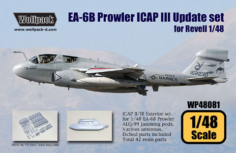 Grumman EA-6B Prowler ICAP II/III Update set for Revell 1/48 WP48081