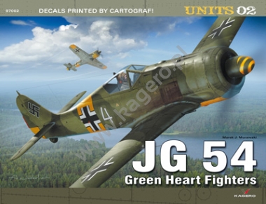 JG54 Green Heart Fighters 9788362878437