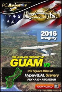 Mega Scenery Earth Version 3, Guam (Download version) DL-MSEV3-GU