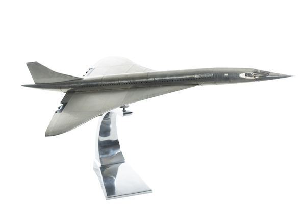 Concorde Aluminum Desktop Model Airplane  AP112 