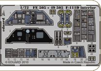 Detailset F111D Interior Self Adhesive (Hobby Boss) FE505