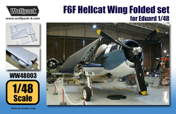 F6F Hellcat Folding Wing Set (Eduard) WW48003