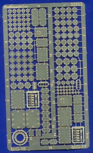 Inspection covers for MiG15 and MiG17 (Trumpeter) 320203
