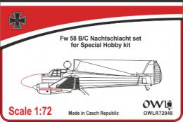 Focke Wulf Fw58 Weihe Nachtjäger Conversion OWLR72048