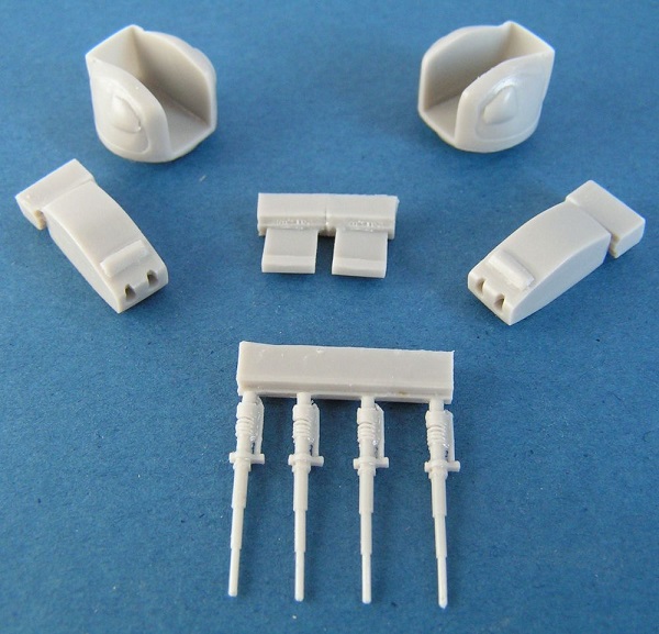Convair B/RB-36H gun turrets (Monogram/Revell) u72173