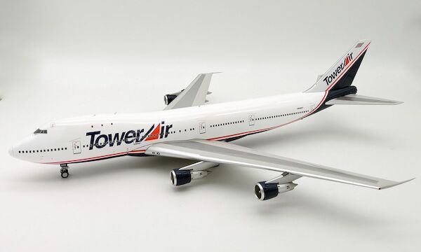 INFLIGHT 1:200 IF742FF0718 Tower Air Boeing747-100 Diecast Aircarft Model N608FF 