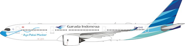Airbus A330-900neo Garuda Indonesia Mask #1 PK-GHG 11651