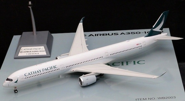 Airbus A350-1000 Cathay Pacific B-LXA With Stand WB2003