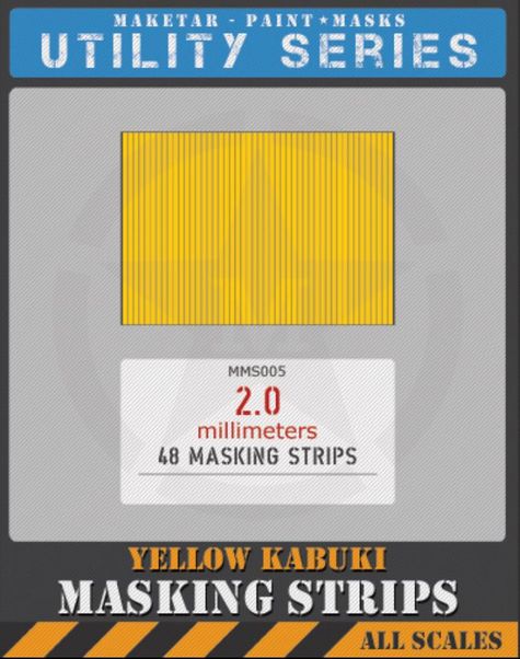 2.0 milimeter masking strips (48) MMs005
