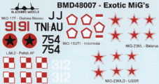 Exotic Migs Part 1 BMD48007