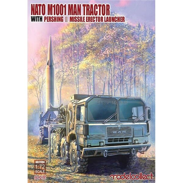 NATO US ArmyMAN M1001 Tractor with Pershing II Missile erector launcher UA72084