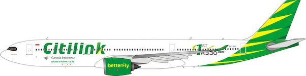 Airbus A330-900neo Citilink / Garuda Indonesia PK-GYC 11597