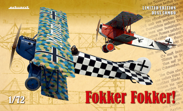 Fokker Fokker! Dual Combo Maschines from production in the Fokker factory (RESTOCK!)  2133