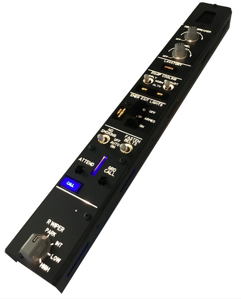 B737 ICS FWD Overhead Panel Kit (Bright Panel) PANELBRIGHT737NG