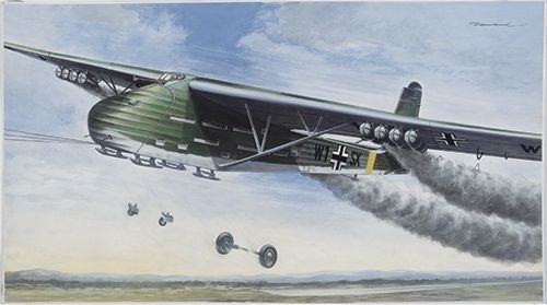 Messerschmitt ME321B-1 Gigant Glider 341115