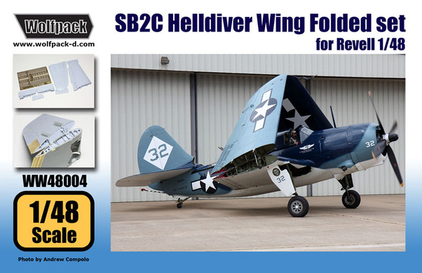 SB2C Helldiver Folding Wing Set (Revell/Accurate/Pro modeller) WW48004