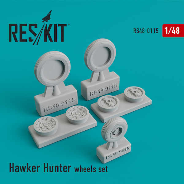 Hawker Hunter Wheel set RS48-0115