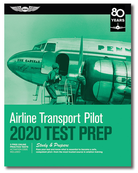 Airline Transport Pilot Test Prep 2020 9781619547889