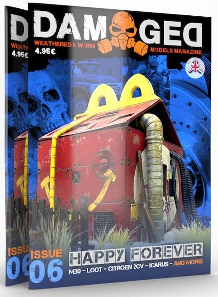 Damaged, Weathered & Worn Models Magazine Issue 06 8435568300828