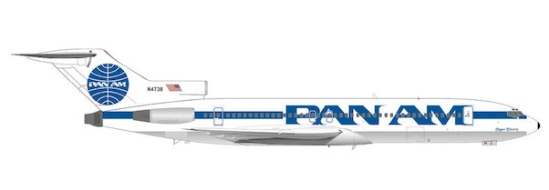 Boeing 727-200 Pan Am Billboard with cheatline test livery N4738 571845