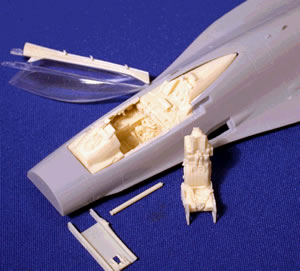 F16A MLU Cockpit set (Hasegawa) av48005