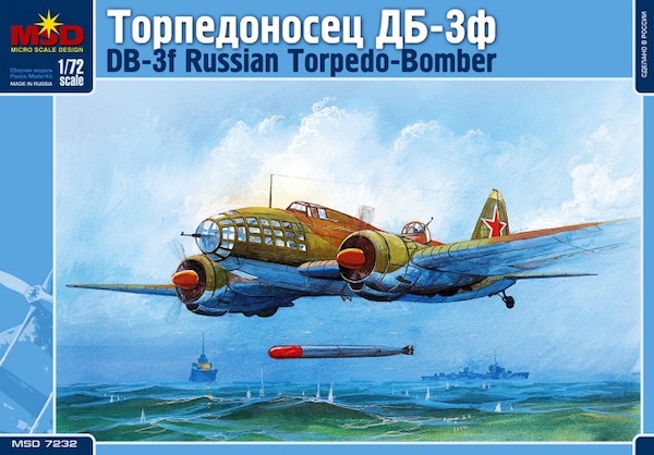 Ilyushin DB3F Russian Torpedo Bomber MSD7232