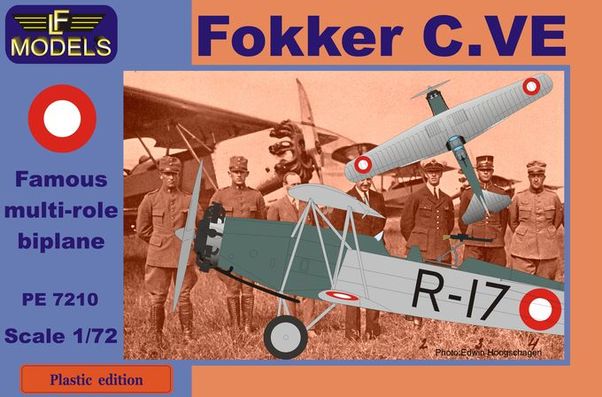 Fokker C.VE Denmark Bristol Jupiter PE-7210