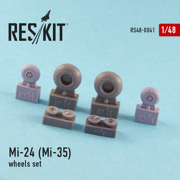 Mil Mi24 (Mi35) Hind Wheels set (all versions) RS48-041