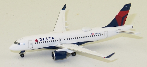 HERPA DELTA Airbus A220-100 1/500 HE532952 