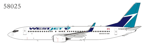 B737-800/w (WestJet Airlines) C-GJLS 58025