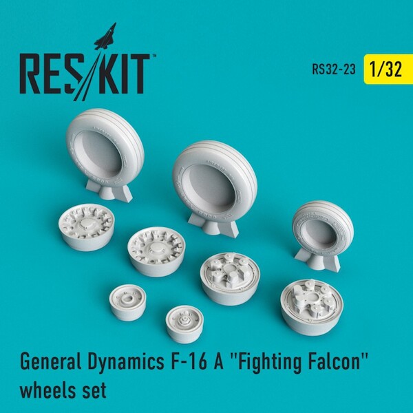 F16A Fighting Falcon Wheel set RS32-0023