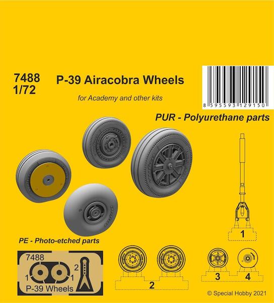 P39 Airacobra wheels (Academy & others)  CMKA7488