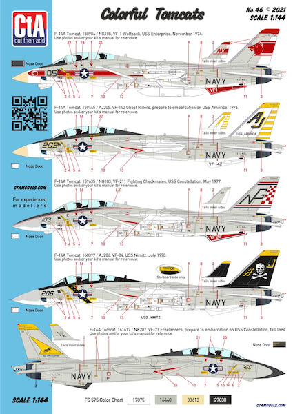 Colorful Tomcats CTA-046