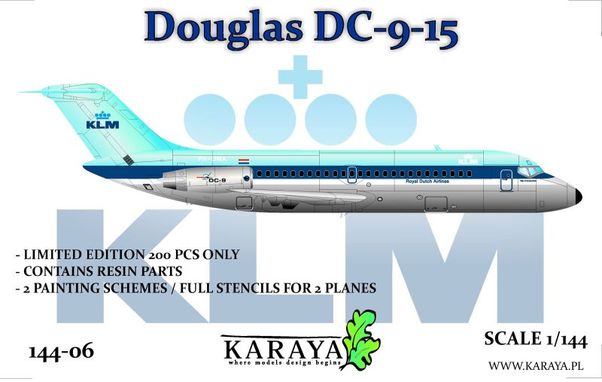 Douglas DC9-15 (KLM) KarayaD144-06