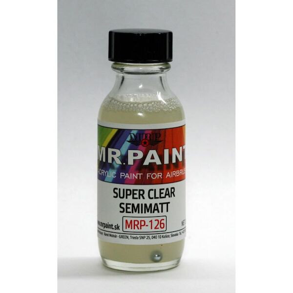 Super Clear Semimatt Varnish (30ml Bottle)  MRP-126