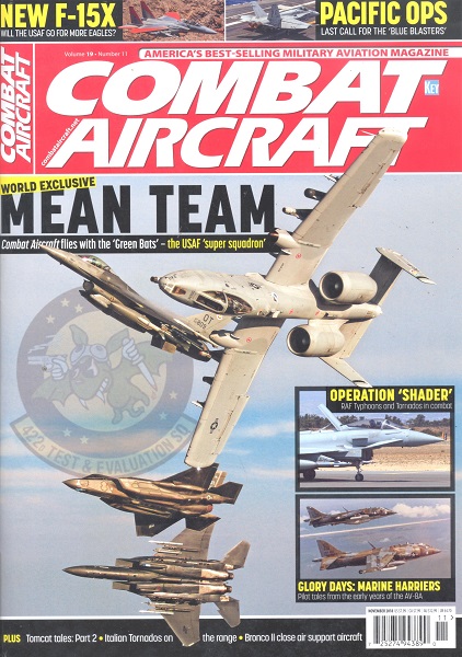 Combat Aircraft Volume 19 Number 11 November 2018 072527494389011
