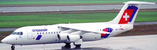 Avro RJ100 (Crossair
