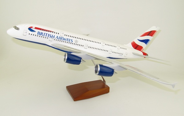 Airbus A380 British Airways with cockpit and cabin LED lighting LED380-BA