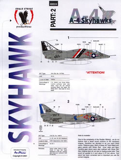A4C/L Skyhawks (VC2, VA106) ES48024