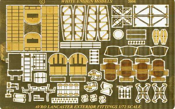 Avro Lancaster Exterior Details (Airfix & Hasegawa) PE7225