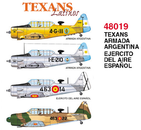 SNJ Texan (Argentine Navy, Spanish AF) 48019