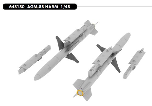 AGM88B HARM Missile (2x) E648180