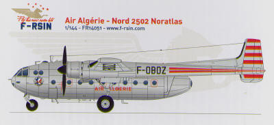 Nord 2502 Noratlas (Air Algerie) FR14051