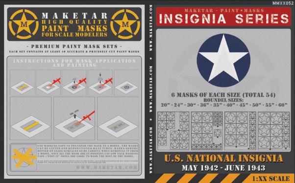 US Roundels May 1942-June 1943 (54 roundels) MM72052